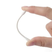 100PCS Bastones De Papel Para Cosméticos Desechables Cabezas De Algodón Individualmente Empaquetados Para Viajes Portátiles Y Sanitarios - details 7