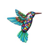 Arte De Hierro Colibrí Herramienta Artesanal Colgante Decoración De Pared Para Jardín Decoración De Hogar Decoración De Pared Para Valla Estilo Rústico Farmhouse - details 4