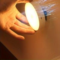 2pcs Luz De Noche Magnética Step Luz Recargable Por USB Con Sensor De Movimiento Inteligente 120° Amplio Rango De Sensación Cable De Carga Incluido - details 5