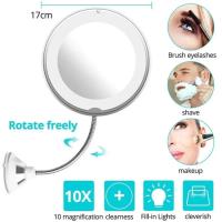 Marca - Espejo para Maquillaje con Luz LED y Aumento 10X - details 3