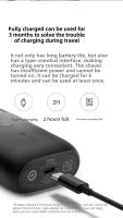 XIAOMI MIJIA S100 Afeitadora Eléctrica Portátil Doble Hoja Seco Húmedo Para Barba Recargable USB Máquina De Afeitar Para Hombres - details 6