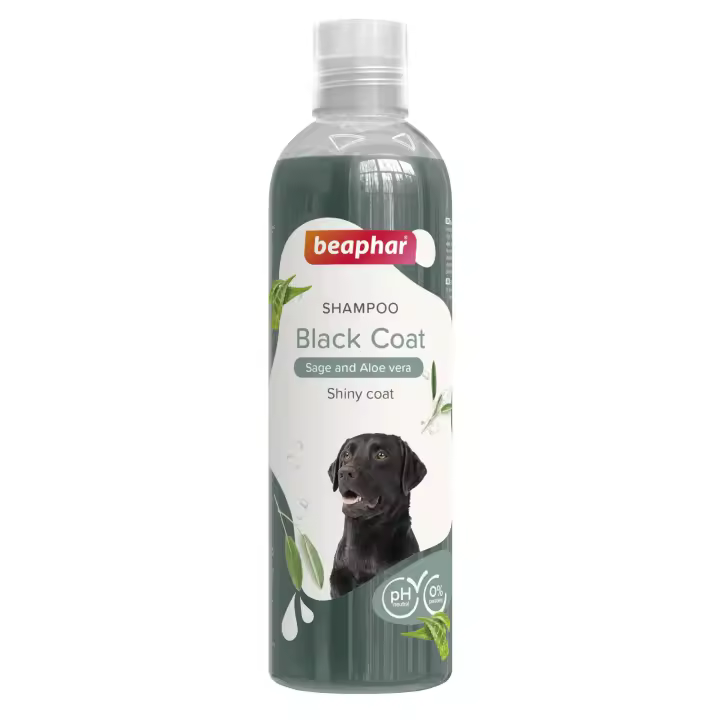 BEAPHAR CHAMPU PERROS PELO NEGRO 250ML - 1