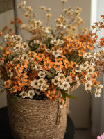 Decoración De Hogar Con Flores Simuladas Para Mesa De Comedor Y Sala De Estar Adornos De Flores Artificiales Para Bodas Y Fiestas - details 0
