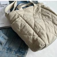 Bolso Grande Para Mamá De Algodón Con Gran Capacidad Para Bebé Diaper Bolsa De Compras Materna Estilo Messenger Cierre De Cremallera - details 10