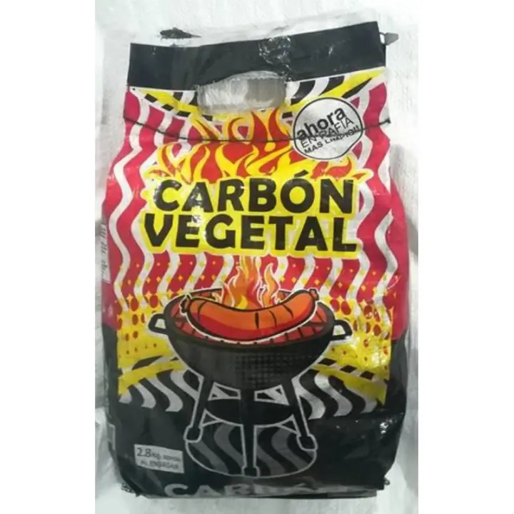 Carbon vegetal en saco de rafia 2.8 kg - 15.5 l. ref 00003 - 1