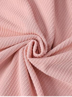 Nuevo Asia Mujer Conjunto De Dos Piezas Rosa Ribbed Tejido Con Top De Manga Larga Y Falda Maxi Espalda Descubierta Estilo Elegante Para Fiesta Y Club - details 14