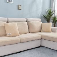 Funda De Sofá Elástica Gruesa En Color Sólido Protector De Muebles Para Sala De Estar Funda De Cojín De Sofá Desmontable - details 39