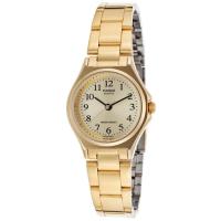 Casio Dress Ltp-1130n-9brdf Reloj De Pulsera Analógico Para Mujer. Color Dorado. Esfera Dorada. Números Negros. - details 1