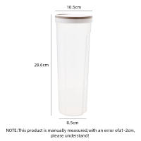 Tanque de almacenamiento sellado para Fideos, caja de almacenamiento de alimentos, PP, contenedores de granos de cereales, espagueti, Pasta, fideos, organizador, utensilios de cocina - details 0