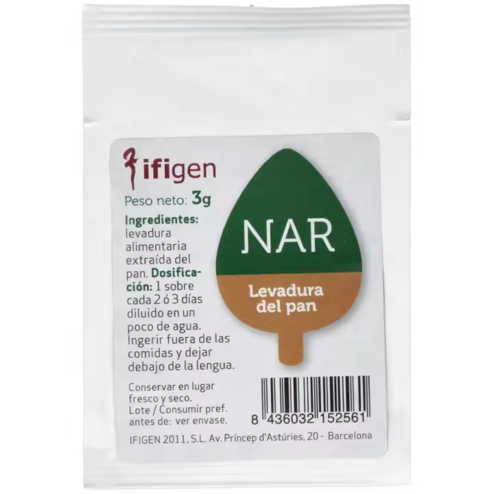 Ifigen Nar Levadura Del Pan Sobre 3Gr - 1