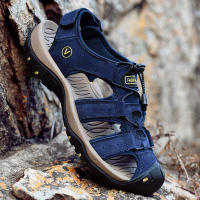 Sandalias De Verano Para Hombre En Cuero Genuino Zapatos Casuales Para Exterior Sandalias De Cuero Para Playa Zapatos Romanos Talla Grande 38-48 - details 26