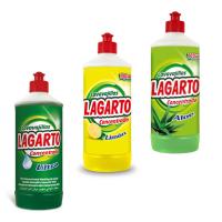 Lagarto -  5 Botellas Lavavajillas Concentrado Desengrasante 750 Ml - Ultra, Limón, Aloe, Manos Delicadas, Máxima Higiene - details 1