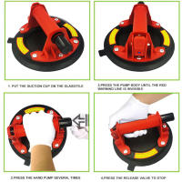 Copa De Succión De Vidrio De 8 Pulgadas Con Capacidad De Porte De 220Kg Elevador Manual Para Azulejos Granito Vidrio - details 11