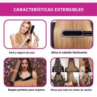 Cepillo De Pelo Eléctrico Para Llevar Rizador Y Secador Cerámico Calentamiento Rápido Profesional Moda Adecuado Para Hombres Y Mujeres - details 6