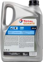 Total Aceite Lubricante de Motor Total Quartz 7000 Energy 10W-40 5 Litros - details 1