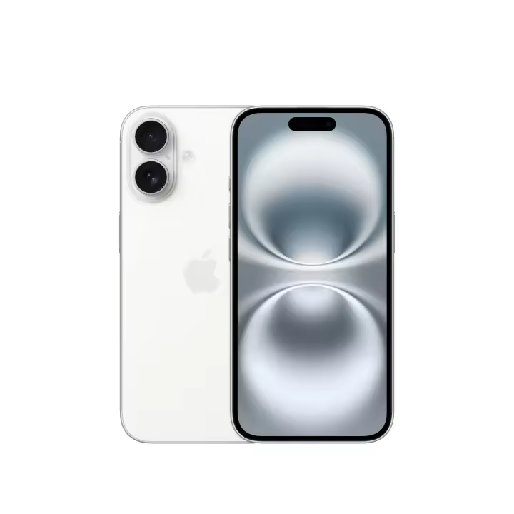 Apple iPhone 16 15,5 cm (6.1") SIM doble iOS 18 5G USB Tipo C 128 GB Blanco - 1