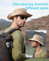 Sombrero De Pescador Grande Y Transpirable Xinbaoguan Para Hombres 100% Poliéster Con Protección Solar Para Exteriores Estilo Casual - details 2