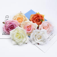 50Pcs Rosas De Seda Artificiales Para Decoración De Navidad Casa Comedor Vaso Jardín Exterior Decoraciones De Boda Bouquet DIY Venta Caliente - details 10