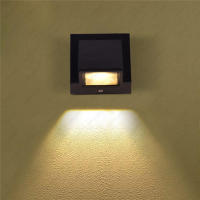 Lámpara De Pared Exterior Impermeable Moderna Y Creativa 5W 10W LED Para Jardín Patio Balcón Terraza Luz De Puerta - details 14