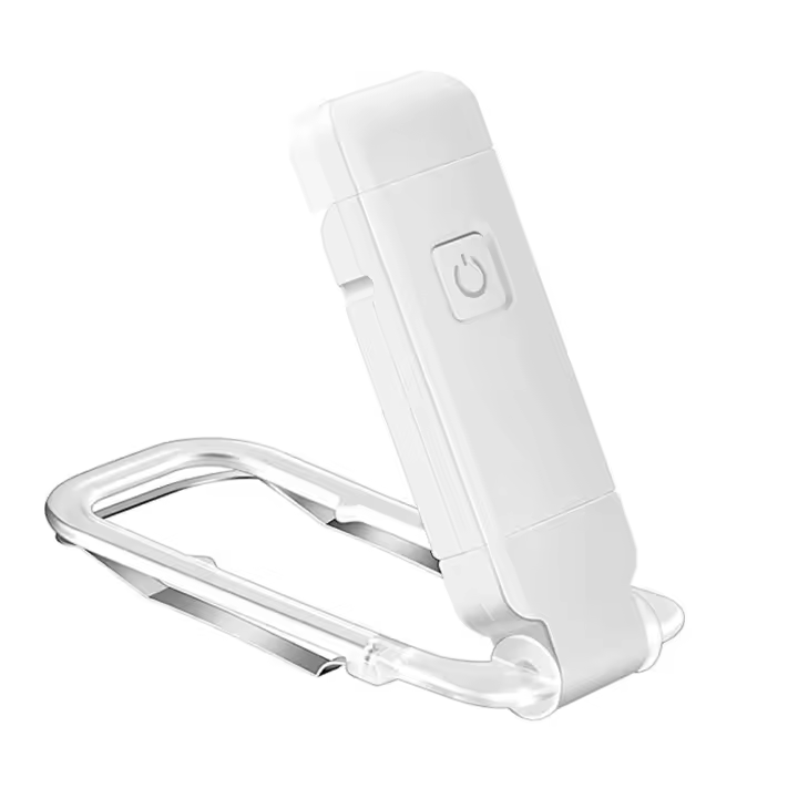 Lámpara Nocturna Recargable USB Plegable Portátil Para Lectura Con Protección Ocular 3 Colores De Luz Y Adjustabilidad De Brillo - 1