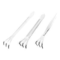 Rake De Acero Inoxidable Para Raíces De Bonsái Con 3 Puntas Herramienta De Jardinería Para Transplantación Y Suavizar La Tierra - details 4