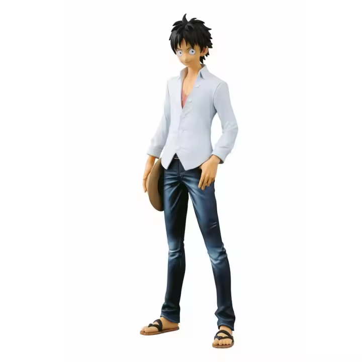 Banpresto One Piece Jeans Freak The Last World Figure Monkey D. Luffy 20 cm - 1