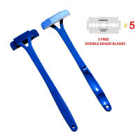 Afeitadora De Seguridad Con Mango Largo Plegable Para Cuerpo Trimmer De Pelos Epilador De Espalda Para Hombres Herramienta De Eliminación De Pelos Para Piernas Y Espalda - details 6