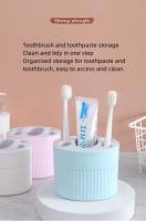 Soporte De Dientes De Muela Con Pendulo De Baño De Alta Calidad Organizador De Estante Para Pasta De Dientes Y Cepillo De Dientes - details 2