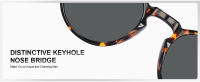 Gafas de sol polarizadas vintage para hombre, protección UV400 para conducir y viajar. Montura de tortuga, lentes marrones - details 3