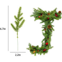 10PCS Piñas De Pino Artificiales Para Decoración Navideña Y Año Nuevo Arbol De Navidad Artificial Decoraciones Para El Hogar Y Scrapbooking - details 0