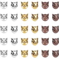 120pcs Perlas De Gato En 3 Colores Tibetanos Cabezas De Animal Metálicas Para Joyería De Pulsera Collar Y Aretes - details 0