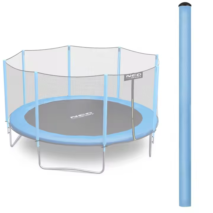 Poste superior para trampolín con red exterior de 8 a 15 pies azul Neo-Sport - 1