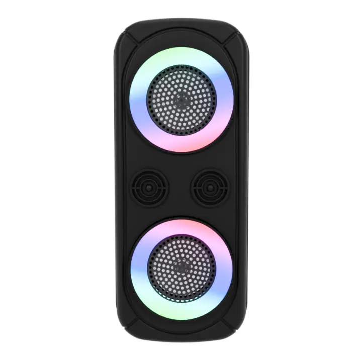 LIFA Altavoz de Bluetooth grande portátil con luces LED, reproductor de música MP3, Bluetooth, USB, Tarjeta SD, Jack 3.5mm, Radio FM JBK8902 - 1