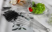 Limpieza De Botellas Y Tubos Con Cepillo De Acero Inoxidable Set De 10 Pinceles Suaves Para Vajilla Y Vidrio Herramienta De Cocina Ecológica Y Duradera - details 10