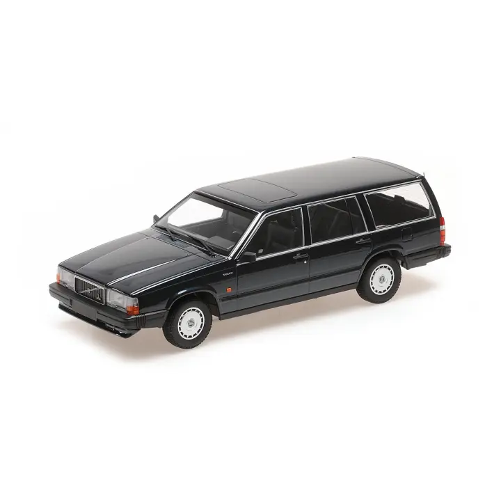 MINICHAMPS 1/18 VOLVO 740 GL ROMPER METÁLICO VERDE OSCURO 1986-1551771 - 1