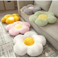 Cojín De Flor Para Sofá Ventana De Bay Window Y Suelo Del Dormitorio Cojín De Butaca Sunflower Regalo De Cumpleaños Para Niña Cojín Relleno De Espuma PU Material Poliéster 100% - details 9