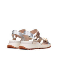 HISPANITAS  SANDALIA PIEL SILVER CAVA - details 2