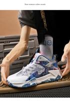 Zapatos De Baloncesto Antideslizantes Y Resistentes Al Desgaste Para Jóvenes Absorbedores De Choque Y Confortables Botas De Campo Ligeros Y Transpirables - details 11