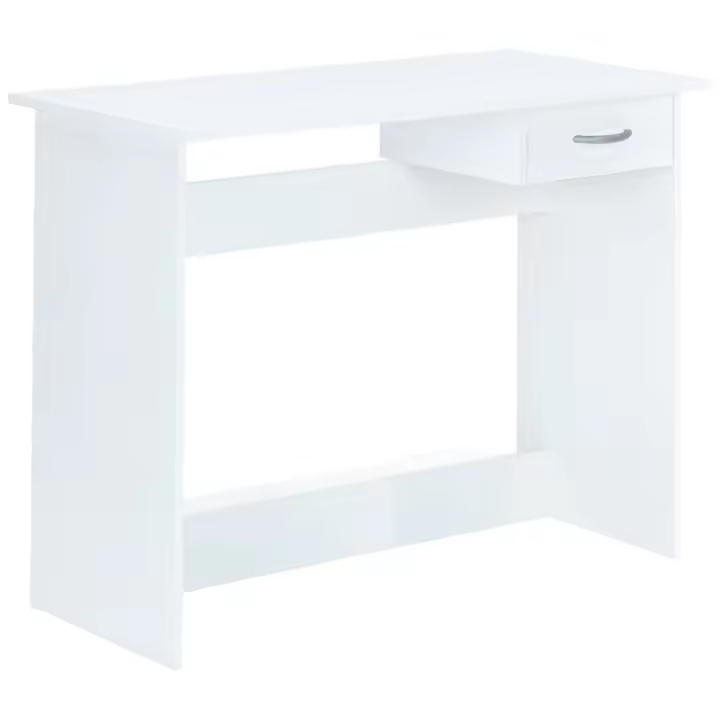 Miroytengo  Escritorio Juvenil Dormitorio Estudio Color Blanco 101x77x50 cm - 1