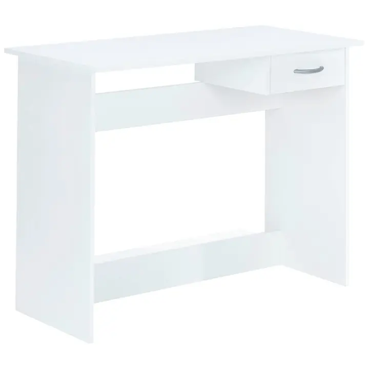 Miroytengo  Escritorio Juvenil Dormitorio Estudio Color Blanco 101x77x50 cm - 1
