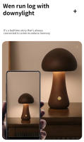Lámpara De Noche LED INS Con Interruptor Táctil En Madera Estilo Búho Decorativa Para Dormitorio Y Habitación De Niños Luz De Mesa Suave Para Dormir - details 6