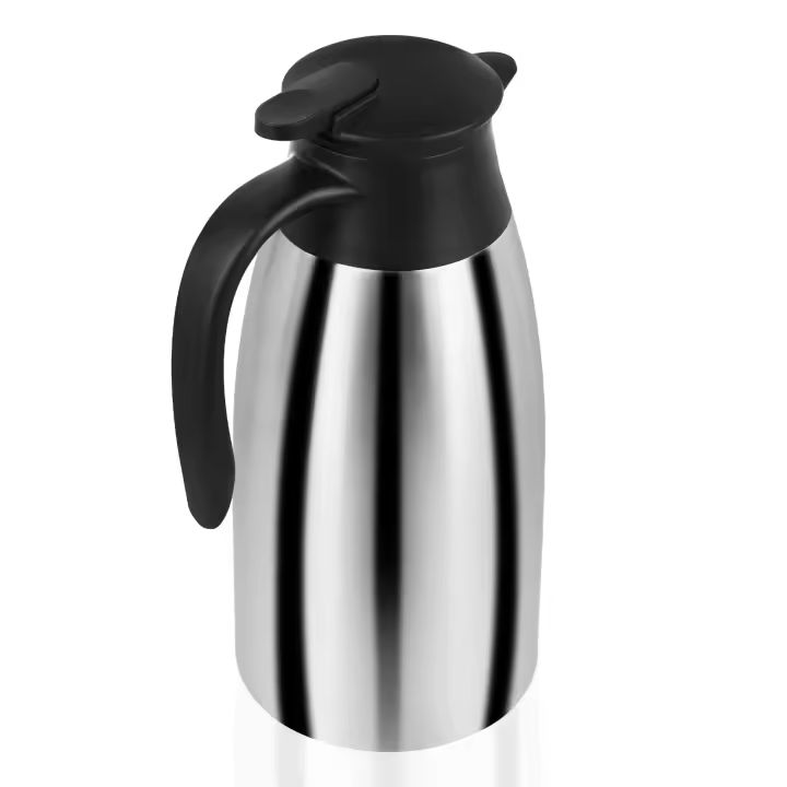 Termo de acero inoxidable de 2 litros, botella con aislamiento al vacío de doble pared, jarra - 1
