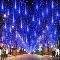 1pc Luz De Lluvia De Meteoros LED 50CM Impermeable Para Decoración De Jardín Navidad Fiesta De Año Nuevo Con Luces De Hidrau - details 7