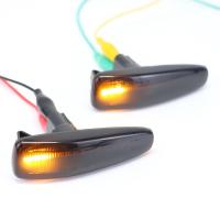 2pcs Luz De Señal Dinámica LED Amarilla Para Parachoques Mitsubishi Lancer EVO X Outlander Sport Mirage 2014+ Lámpara De Marcador Lateral - details 12