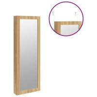 vidaXL Espejo con joyero y luces LED para pared - details 5