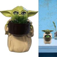 Maceta de Baby Yoda para suculentes, decoración de Jardín y Hogar - details 2