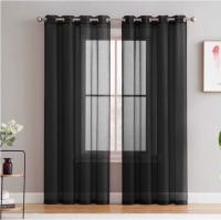 Double string of light-transmitting white gauze curtains gauze curtains drape semi-light-blocking balcony thin window gauze floating window Nordic transparent - details 8