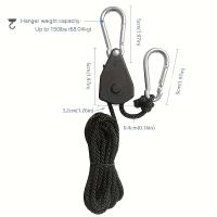 8pcs/4pcs Lanyards Ajustables Para Equipo De Camping Paracaídas Cordón Antiviento Para Tenda Accesorios De Camping - details 1
