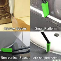 Kit De Herramientas Para Pintura Y Limpieza De Ventanas Azulejos Cocina Baño Espátula De Ángulo Pegamento Sellador Finishing WHPHous - details 1