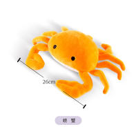 Juguete De Peluche Simulación De Mariscos Y Peces Para Acuario Oceanográfico Animal Marítimo Park Lobster Squid Crab Starfish Scallop Carp - details 6